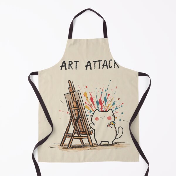 Item preview, Art Attack Cat designed and sold by Rtymer.