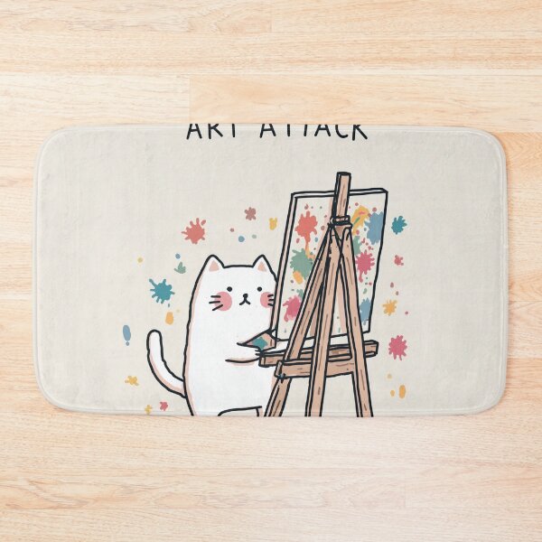 Item preview, Art Attack Cat designed and sold by Rtymer.