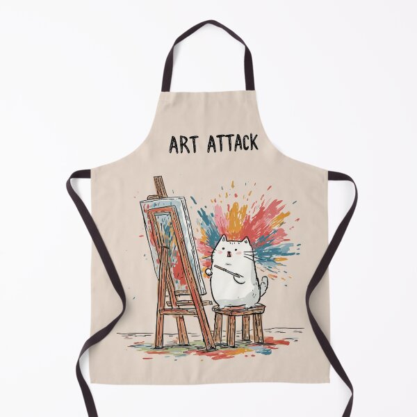 Item preview, Art Attack Cat designed and sold by Rtymer.