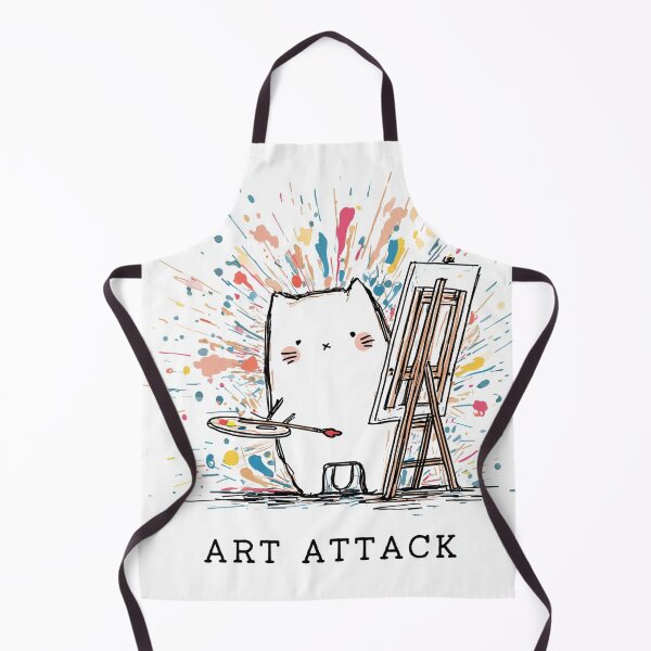 Item preview, Art Attack Cat designed and sold by Rtymer.
