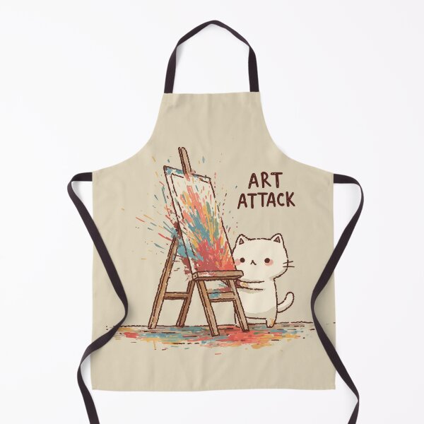 Item preview, Art Attack Cat designed and sold by Rtymer.
