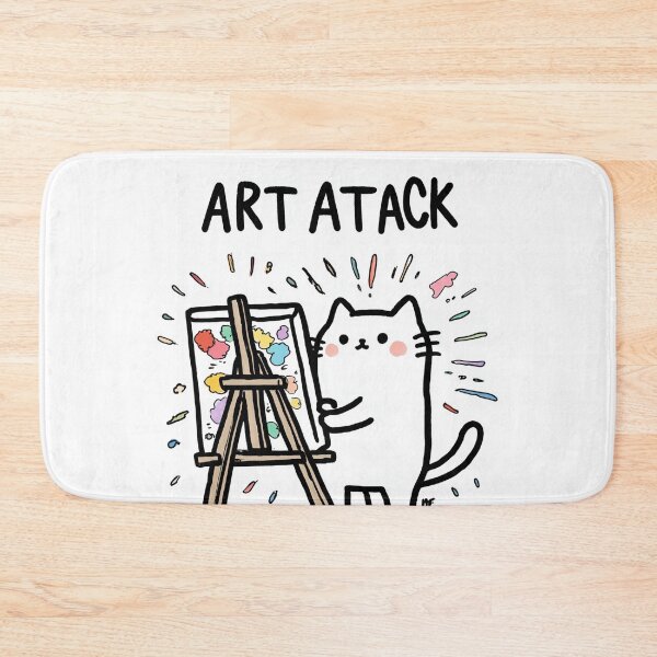 Item preview, Art Attack Cat designed and sold by Rtymer.