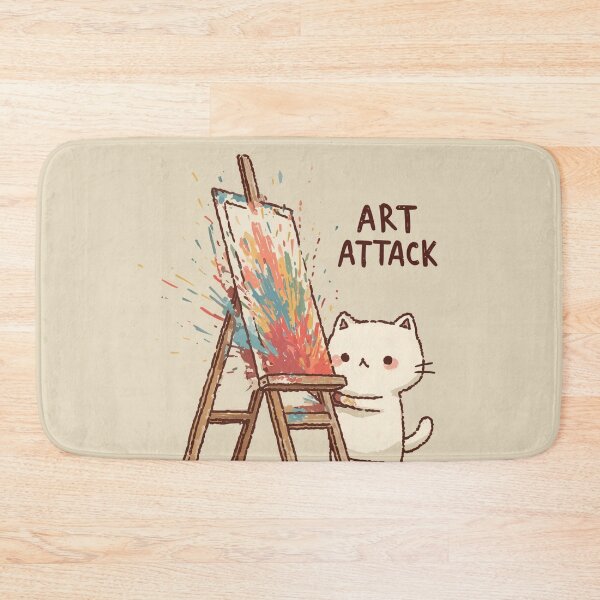 Item preview, Art Attack Cat designed and sold by Rtymer.