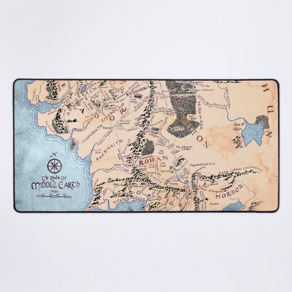Item preview, Middle Earth Map designed and sold by Ericas-art.