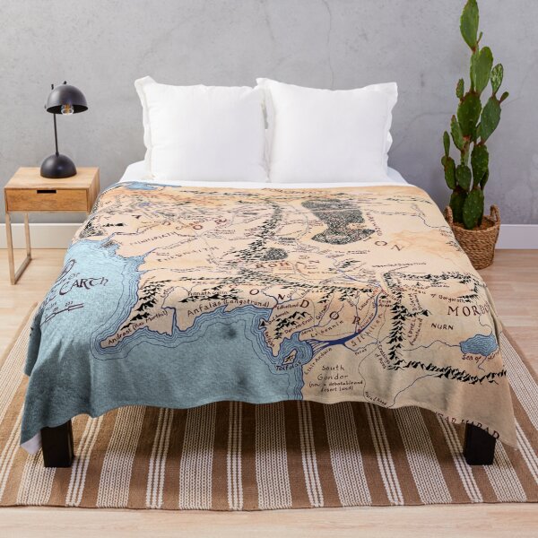Item preview, Middle Earth Map designed and sold by Ericas-art.