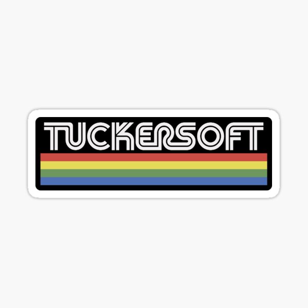 Item preview, Tuckersoft, White Multi STICKER/MAGNET - Blackmirror designed and sold by Metcraft.