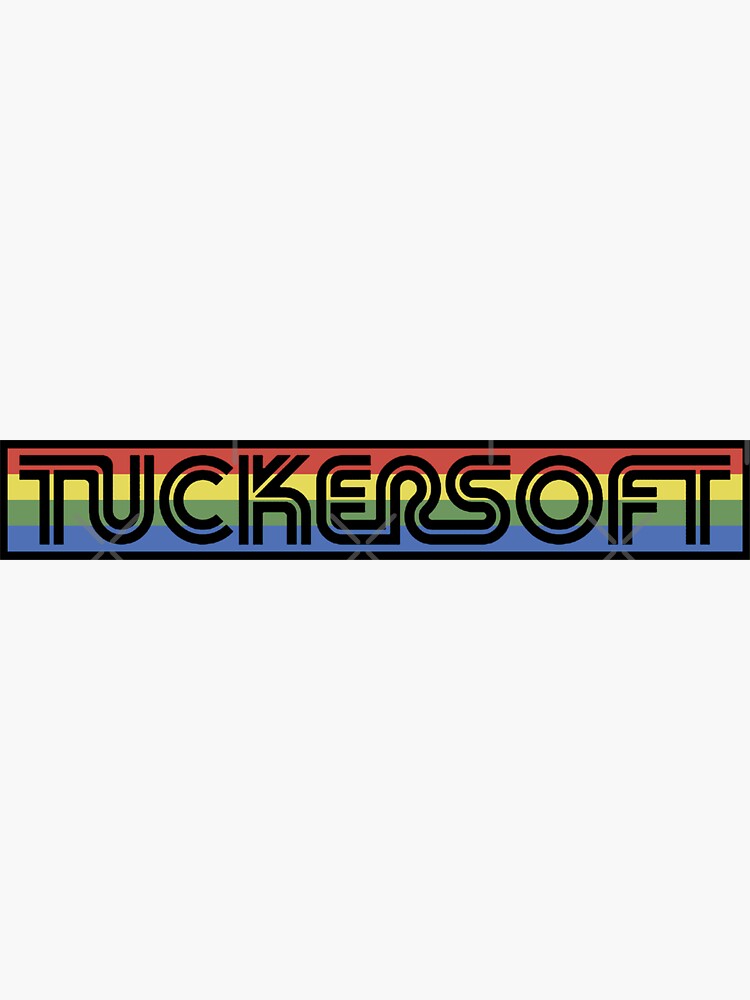 Thumbnail 3 of 3, Sticker, Tuckersoft, Cutout STICKER/MAGNET - Blackmirror designed and sold by Metcraft.