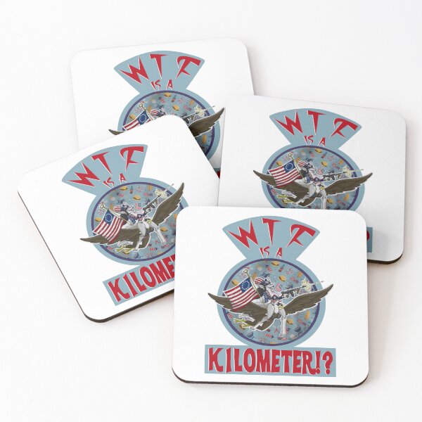 Item preview, WTF is a Kilometer!? designed and sold by PawsOffStudios.