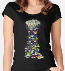 Knowledge Is Power Women's Fitted Scoop T-Shirt