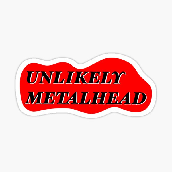 Item preview, Unlikely metalhead designed and sold by eveyting.