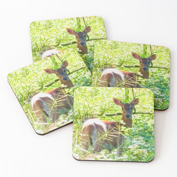 Item preview, Sunlight on a Calm Deer in the Forest designed and sold by TabethaMorgan.
