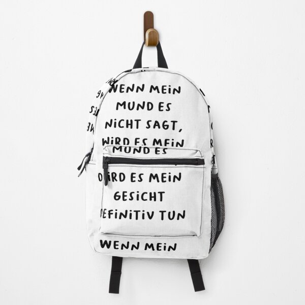 Item preview, Wenn Mein Mund Es Nicht Sagt, Wird Es Mein Gesicht Definitiv Tun - German Sarcastic Quote 4 designed and sold by RM-Journey.