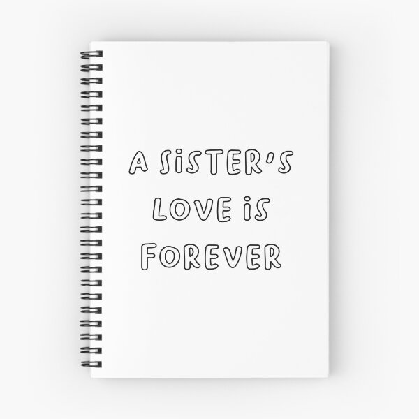 Item preview, A Sister's Love Is Forever - Family Bond Quote 7 designed and sold by RM-Journey.