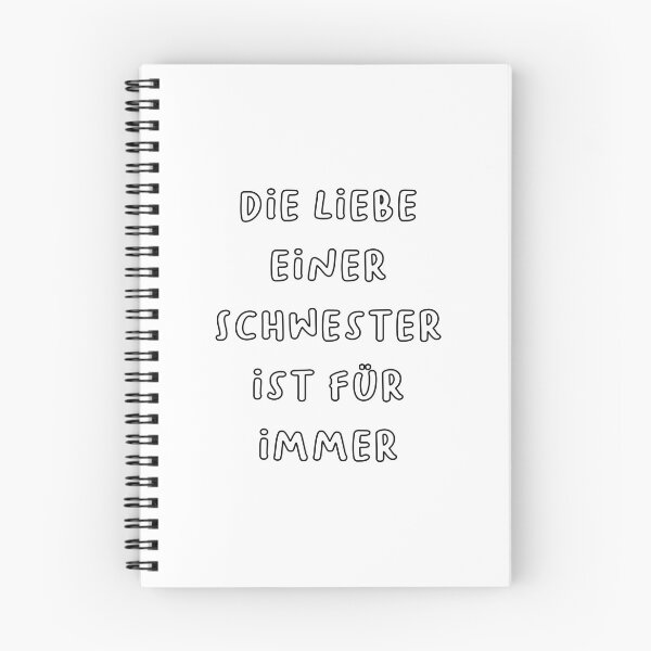 Item preview, Die Liebe Einer Schwester Ist Für Immer - German Sister Love Quote 10 designed and sold by RM-Journey.