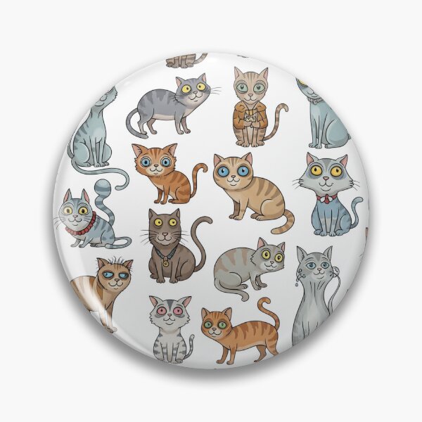 Item preview, The Big-Eyed Kitty Committee! designed and sold by dcohea.