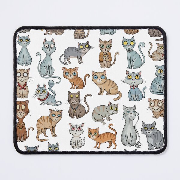 Item preview, The Big-Eyed Kitty Committee! designed and sold by dcohea.