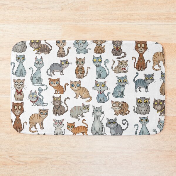 Item preview, The Big-Eyed Kitty Committee! designed and sold by dcohea.