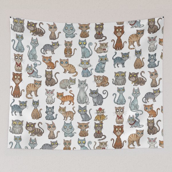 Item preview, The Big-Eyed Kitty Committee! designed and sold by dcohea.