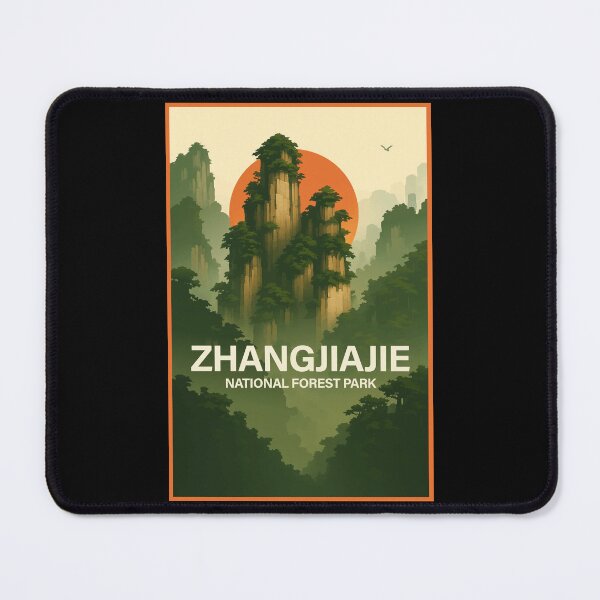 Item preview, Zhangjiajie National Forest Park designed and sold by NPStudio.