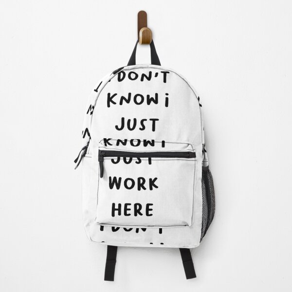 Item preview, Don't Know I Just Work Here - Funny Workplace Quote 19 designed and sold by RM-Journey.