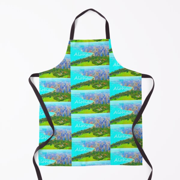 Item preview, Waikiki Bay From Diamond Head IX designed and sold by R-F-B.