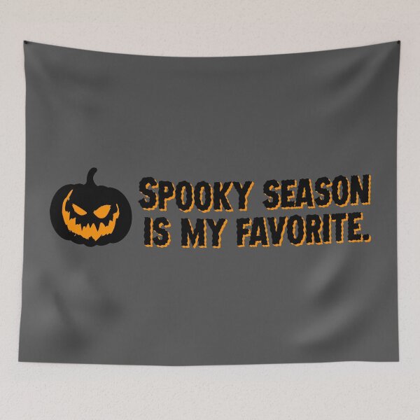 Item preview, Spooky Season Is My Favorite - Pumpkin designed and sold by sillyjess.