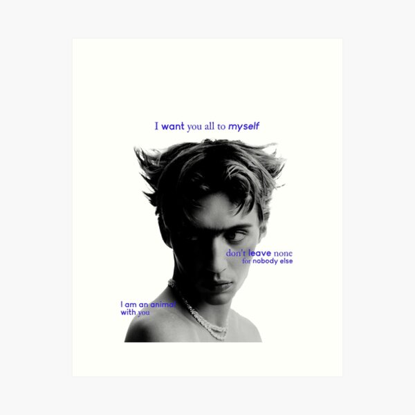 Item preview, Troye Sivan Animal designed and sold by vaderealm.