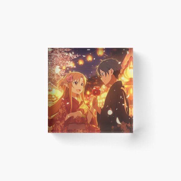 Item preview, Asuna And Kirito designed and sold by jinwooo.