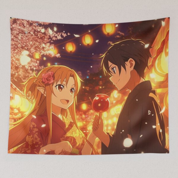 Item preview, Asuna And Kirito designed and sold by jinwooo.