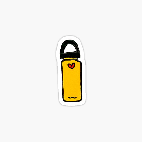 Item preview, Summer (seasonal collection): Water Bottle w/ Removable Lid designed and sold by DoodlesByPapaya.