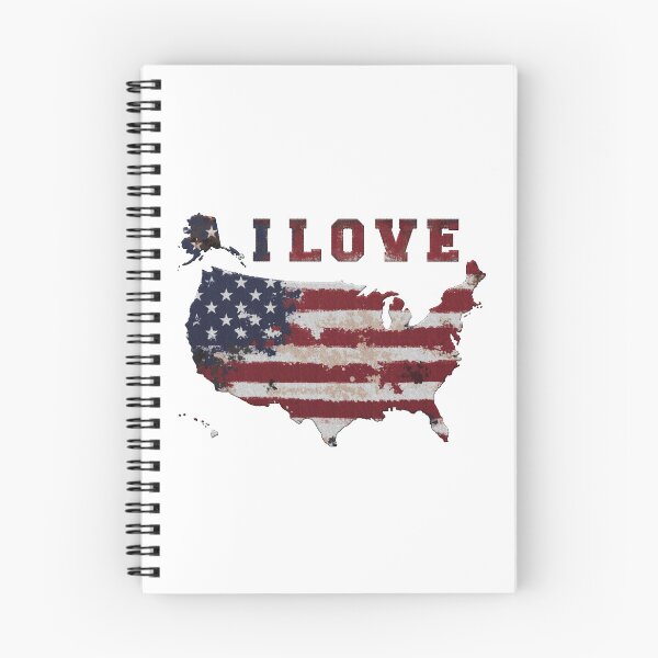 Item preview, i love america - splash american flag on grunge united states map badge embroidery iron patch textured graphic artwork designed and sold by hayrpictures.