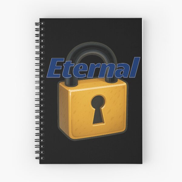 Aperçu de l'œuvre Cadenas bleu éternel créée et vendue par RazorSpark.