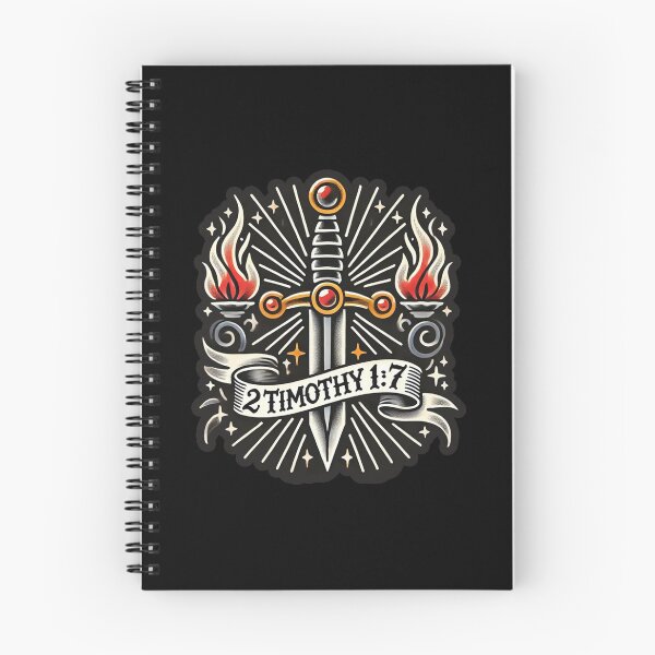 Item preview, 2 Timothy 1:7 – Sword and Spirit Fire designed and sold by FollowTheLeader.