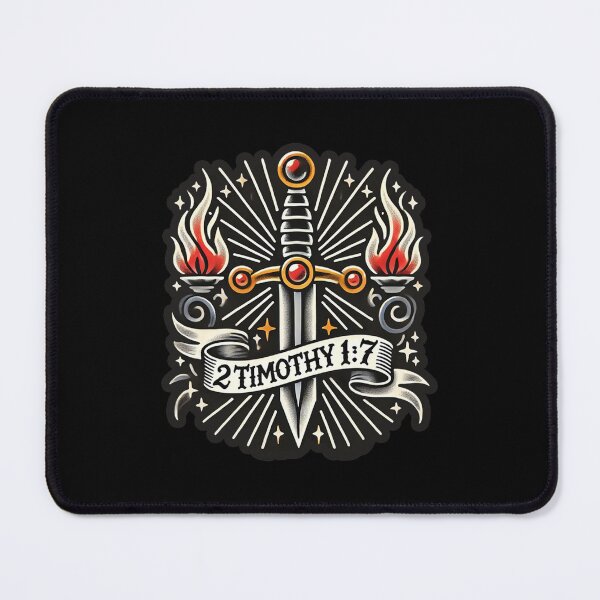 Item preview, 2 Timothy 1:7 – Sword and Spirit Fire designed and sold by FollowTheLeader.