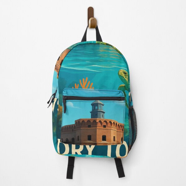 Item preview, Sea Turtle and Fort Jefferson at Dry Tortugas National Park designed and sold by Places On Earth.