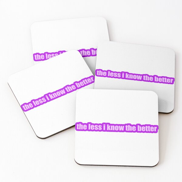 Item preview, the less I know the better designed and sold by Gotta Escape.