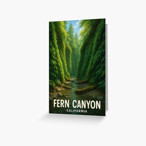Item preview, Fern-Covered Walls of Fern Canyon, California designed and sold by Places On Earth.