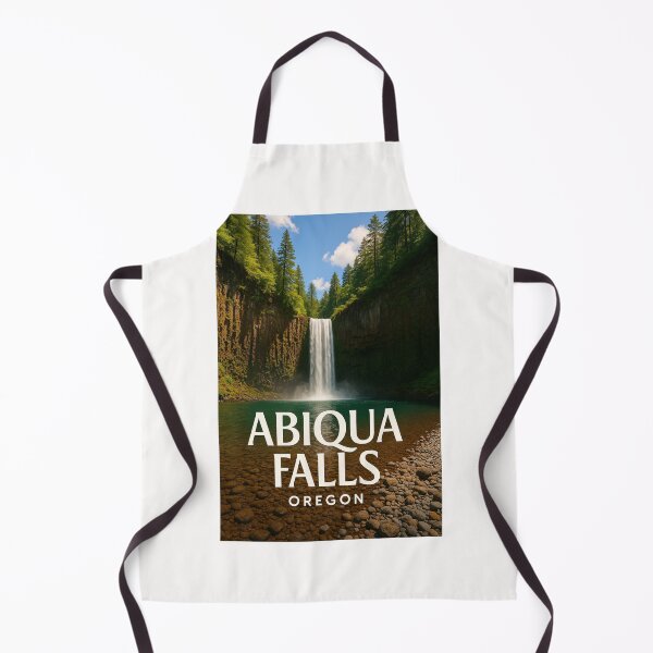 Item preview, Abiqua Falls with Basalt Cliffs, Oregon designed and sold by Places On Earth.