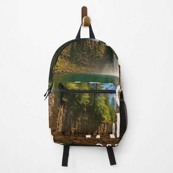 Item preview, Abiqua Falls with Basalt Cliffs, Oregon designed and sold by Places On Earth.