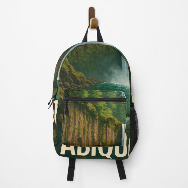 Item preview, Abiqua Falls Surrounded by Oregon Forest designed and sold by Places On Earth.