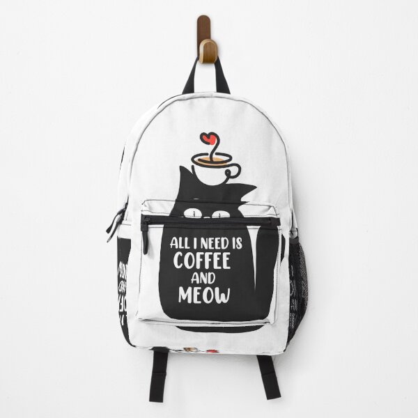 Item preview, All I Need Is Coffee And Meow - This fun gift is for anyone who loves cats and caffeine! designed and sold by Nemcha-Tee.