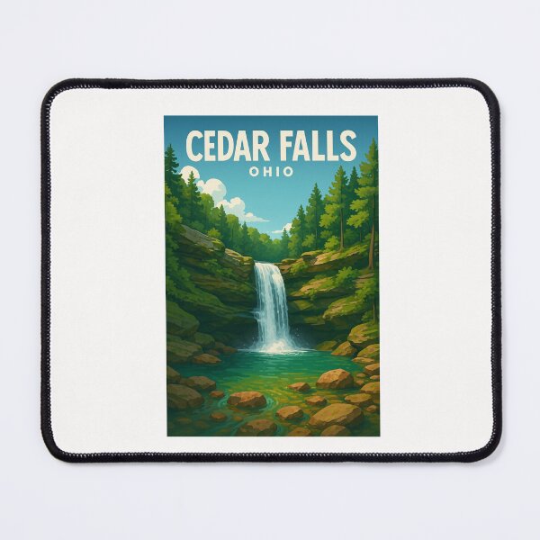 Item preview, Cedar Falls in Hocking Hills, Ohio designed and sold by Places On Earth.