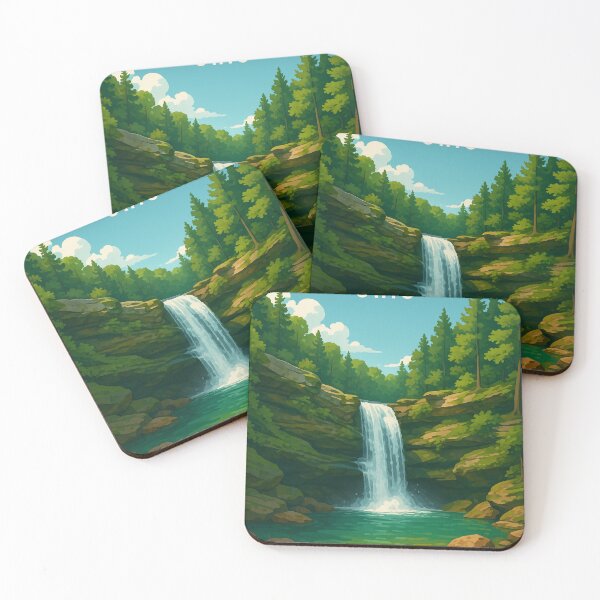 Item preview, Cedar Falls in Hocking Hills, Ohio designed and sold by Places On Earth.