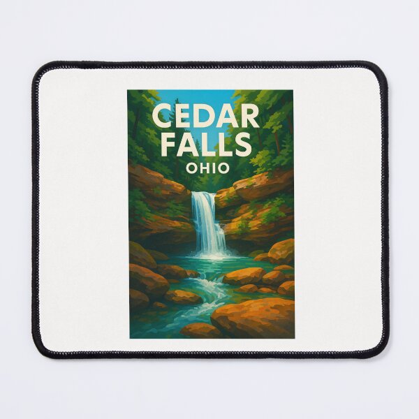 Item preview, Rocky Stream at Cedar Falls, Hocking Hills Ohio designed and sold by Places On Earth.