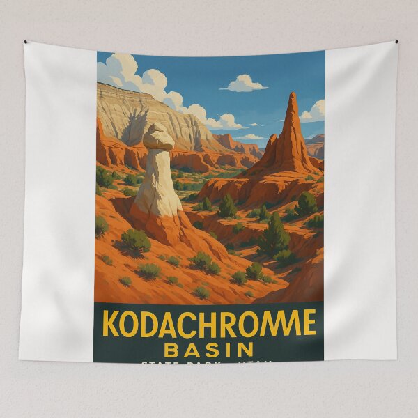Item preview,  Scenic Landscape of Kodachrome Basin State Park, Utah designed and sold by Places On Earth.