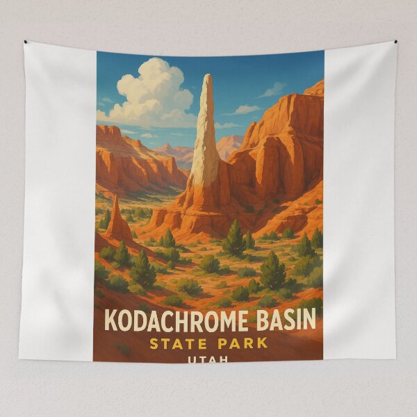 Item preview,  Sandstone Spire at Kodachrome Basin State Park, Utah designed and sold by Places On Earth.