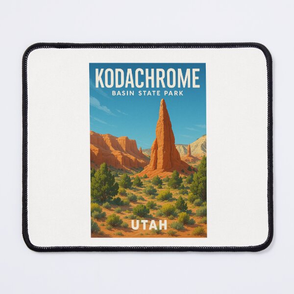 Item preview, Scenic Desert Landscape at Kodachrome Basin, Utah designed and sold by Places On Earth.