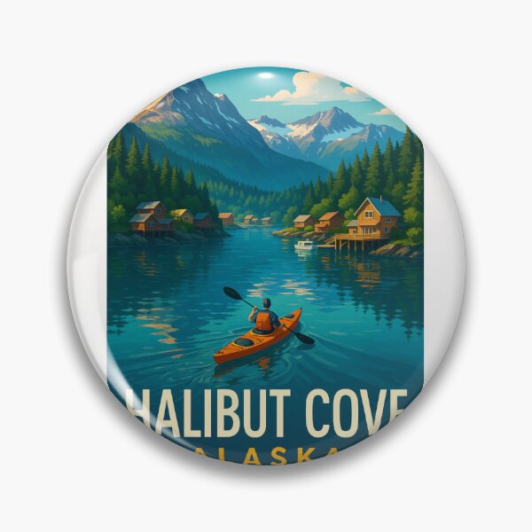 Item preview,  Kayaking Through Halibut Cove, Alaska designed and sold by Places On Earth.