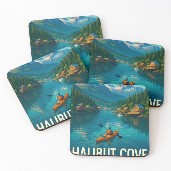 Item preview,  Kayaking Through Halibut Cove, Alaska designed and sold by Places On Earth.