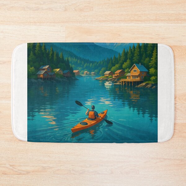 Item preview,  Kayaking Through Halibut Cove, Alaska designed and sold by Places On Earth.
